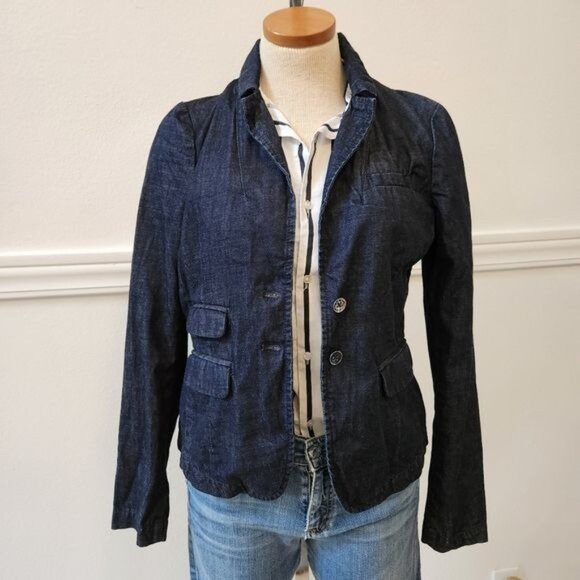 Anthropologie Pilcro And The Letterpress Denim Jacket Size Small - Picture 4 of 16
